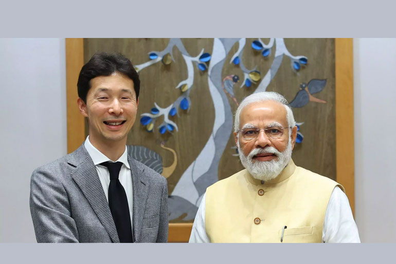 Prime Minister Narendra Modi recently met with the CEO of a Japanese semiconductor firm