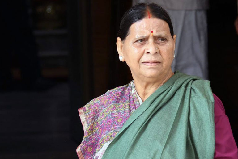Probe Agency Interrogates Rabri Devi in Land-For-Jobs Scam Case