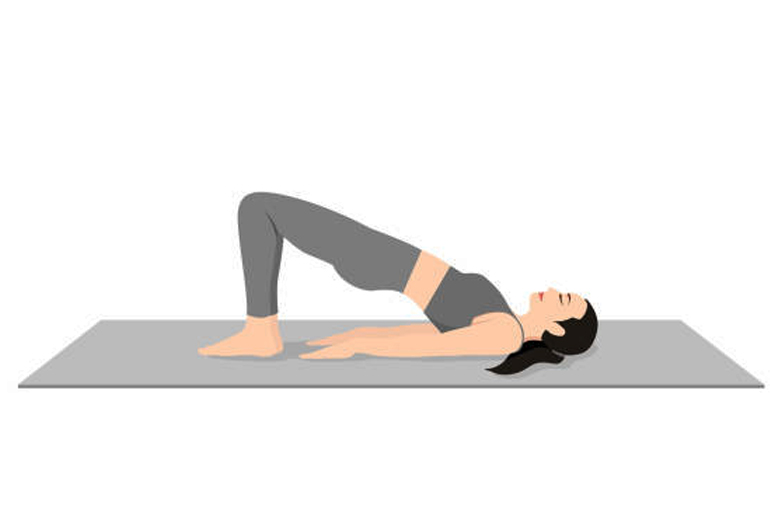 Bridge yoga Pose