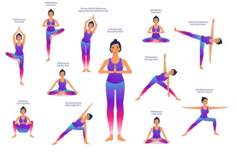Yoga poses